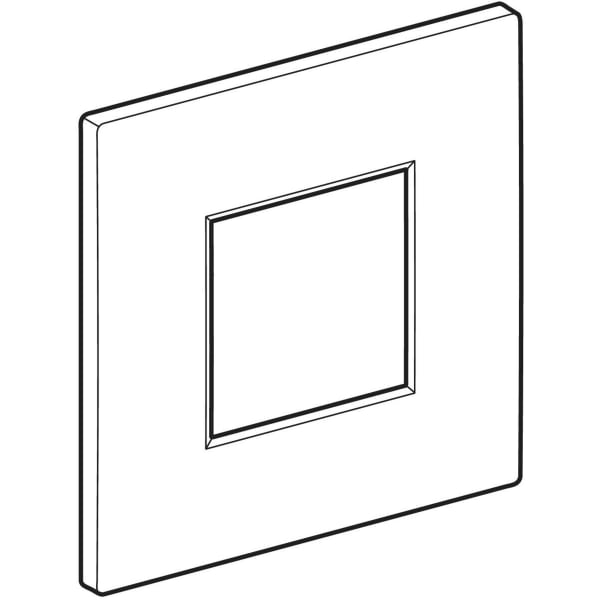 Keramag Geberit Type 01 Cover Plate Square