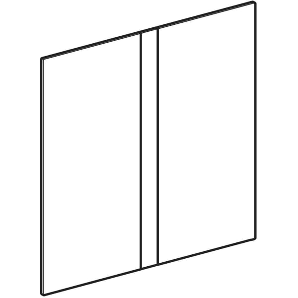 Keramag Geberit Type 40 Cover Plate Square