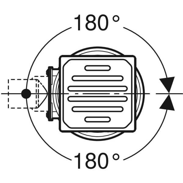 Keramag Geberit Varino Floor Drain Vertical D110