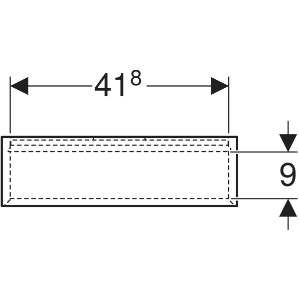 Keramag Geberit Wall Box Rectangular