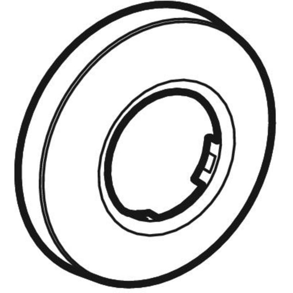 Keramag Geberit Wall Collar Flat