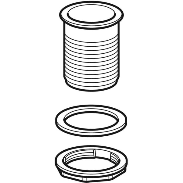 Keramag Geberit Waste Outlet With Round Thread
