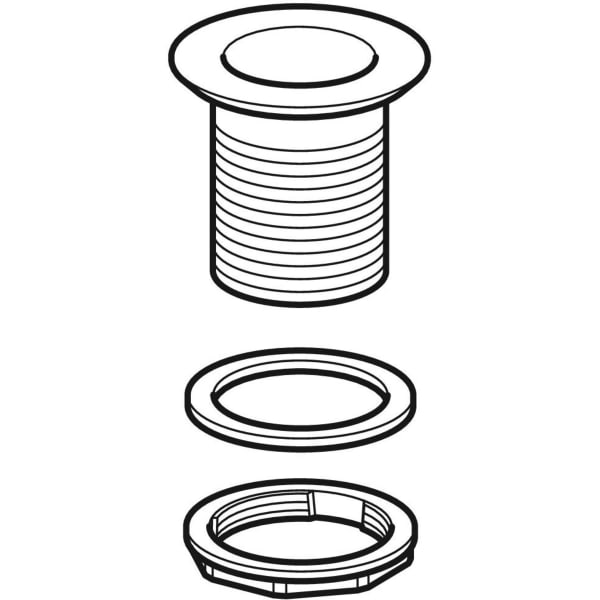 Keramag Geberit Waste Outlet With Round Thread