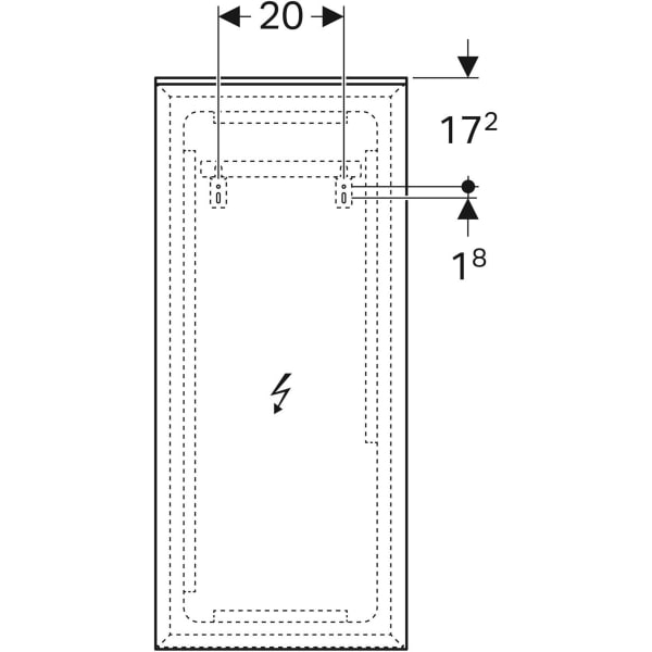 Keramag Geberit Xeno² Illuminated Mirror