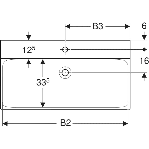 Keramag Geberit Xeno² Washbasin