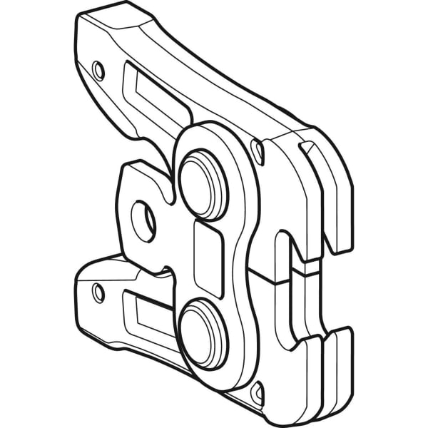 Keramag Geberit ZB 203A Adapter Jaw [2]