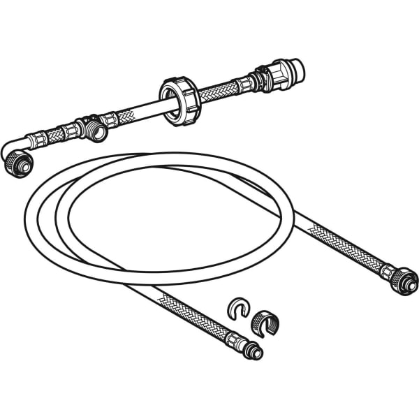 Keramag Water Supply Connection Set For Concealed Cisterns 12 / 15 Cm For Geberit AquaClean WC Complete Solutions