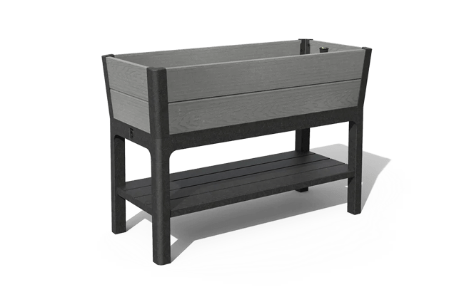 keter Darwin 29 Gallon Elevated Garden Bed - Graphite