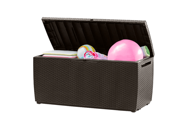 Keter Capri 80 Gallon Deck Box - Brown