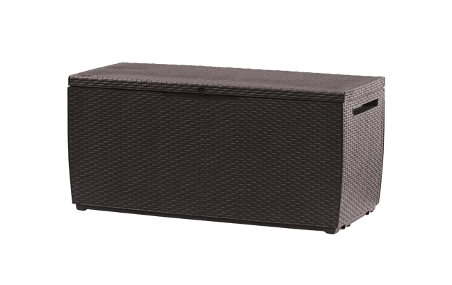 keter Capri 80 Gallon Deck Box - Brown