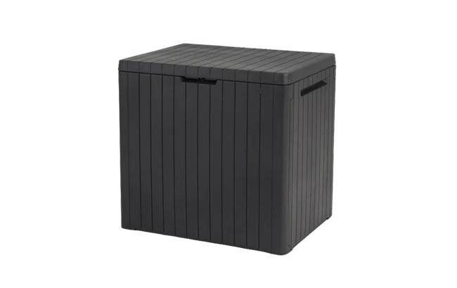 keter City Box 30 Gallon Deck Box - Graphite