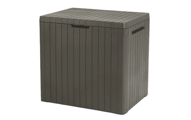 keter City Box 30 Gallon Deck Box - Taupe