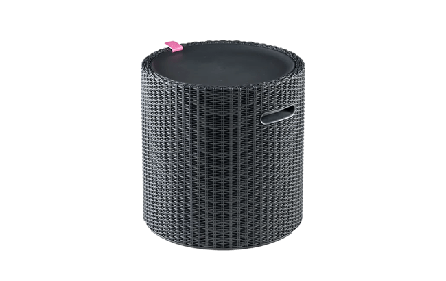 keter Cooler Side Table - Graphite