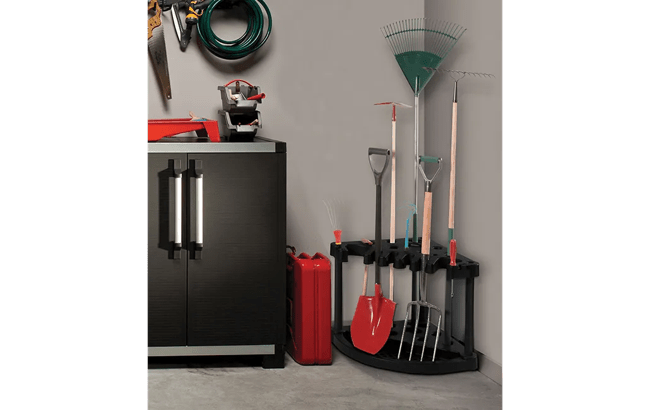 Keter Corner Tool Rack - Black