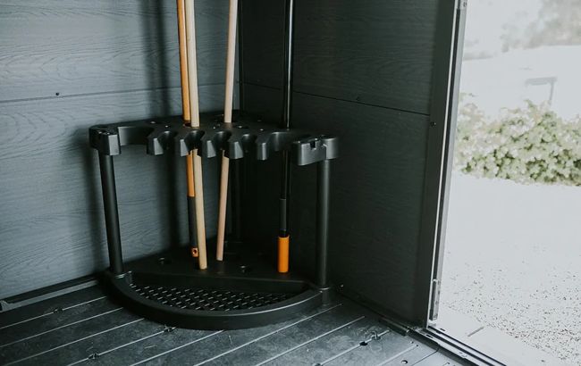 Keter Corner Tool Rack - Black