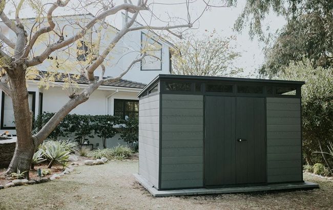 Keter Cortina 11x7 Storage Shed - Green