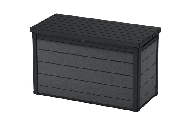 keter Cortina 200 Gallon Deck Box - Graphite