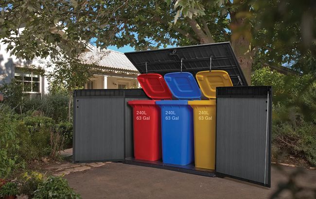 Keter Cortina Mega Storage Shed - Graphite