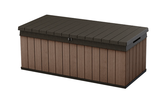 keter Darwin 100 Gallon Deck Box - Brown