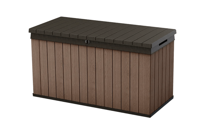 keter Darwin 150 Gallon Deck Box - Brown