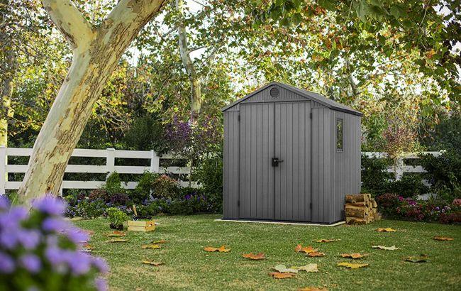 Keter Darwin 6x6 Storage Shed - Graphite