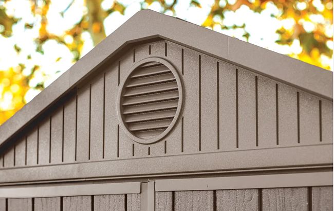 Keter Darwin 6x8 Storage Shed - Brown