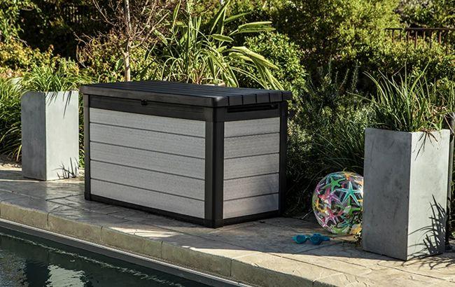 Keter Denali 200 Gallon Deck Box - Grey
