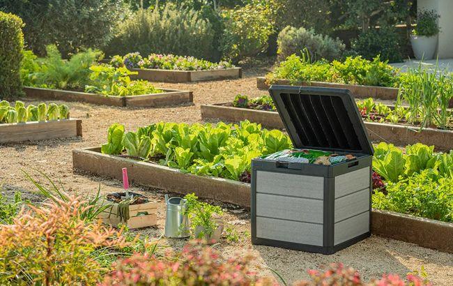 Keter Denali 30 Gallon Deck Box - Grey