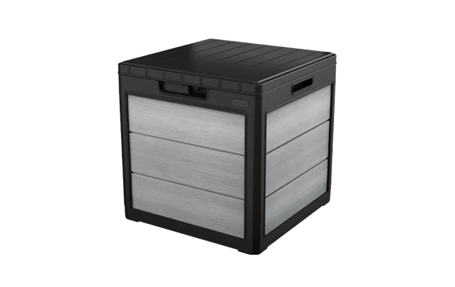 keter Denali 30 Gallon Deck Box - Grey