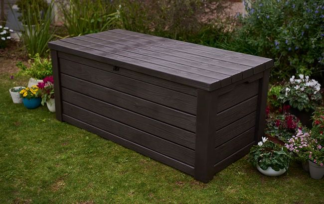 Keter Eastwood 150 Gallon Deck Box - Brown