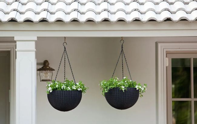 Keter Hanging Planter Set Of 2 - Graphite