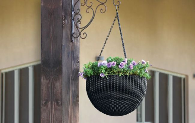 Keter Hanging Planter Set Of 2 - Graphite