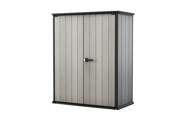 keter High Store Plus Storage Shed - Grey