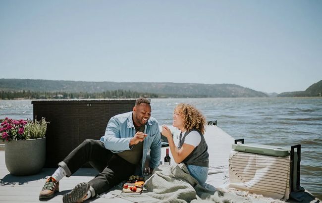 Keter Java 230 Gallon Deck Box - Graphite