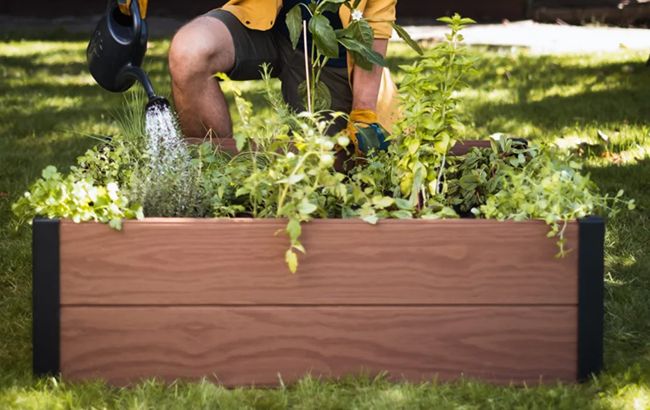 Keter Maple Raised Garden Bed - Brown