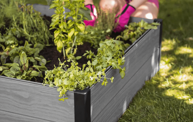 Keter Maple Raised Garden Bed - Graphite