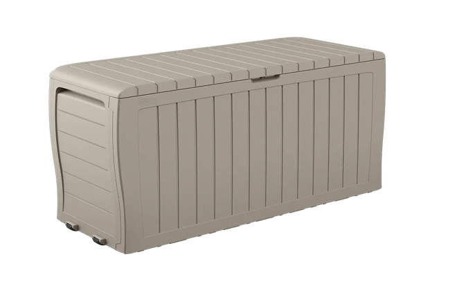 keter Marvel 71 Gallon Deck Box - Beige