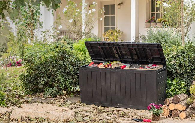 Keter Marvel 71 Gallon Deck Box - Brown