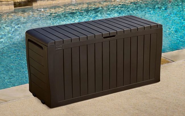 Keter Marvel 71 Gallon Deck Box - Brown