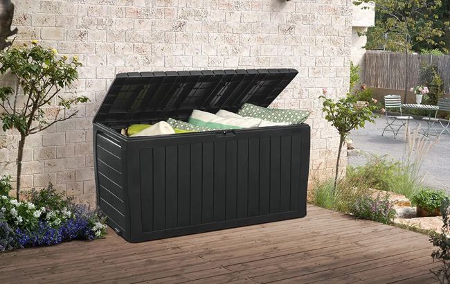 Keter Marvel 71 Gallon Deck Box - Graphite