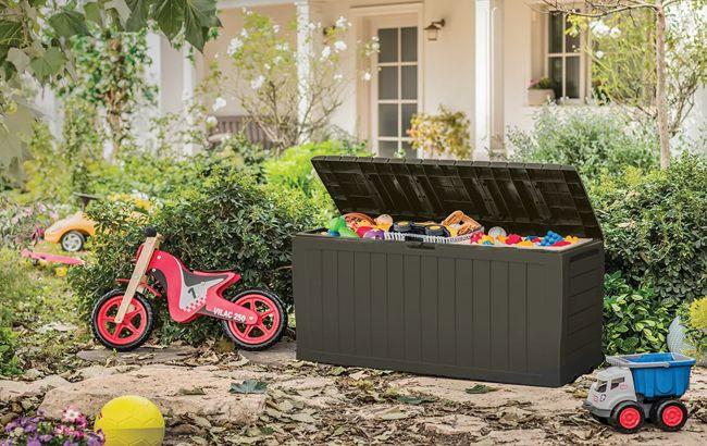 Keter Marvel 71 Gallon Deck Box - Taupe