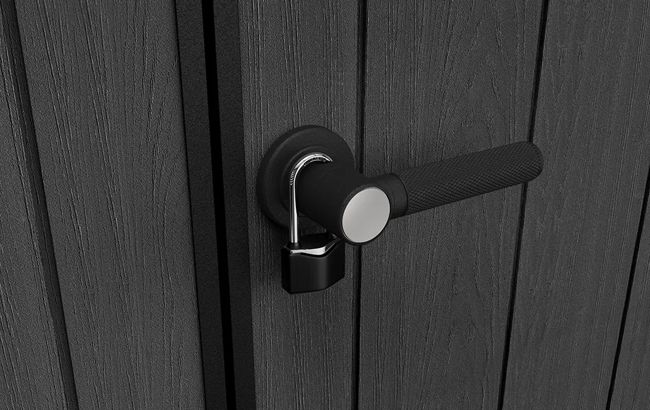 Keter Newton 11x7.5 Storage Shed - Graphite