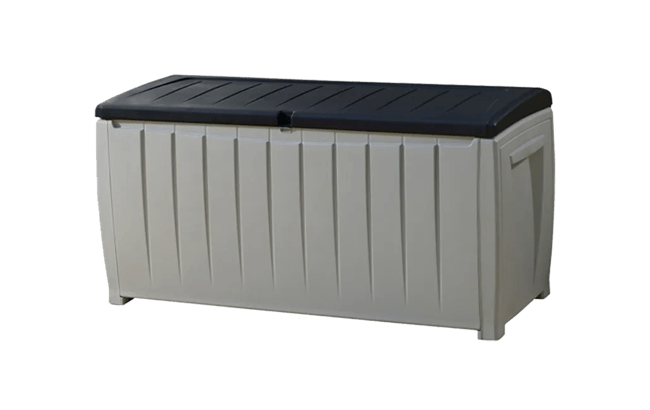 keter Novel 90 Gallon Deck Box - Black