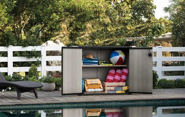 Keter Patio Store Storage Shed - Grey