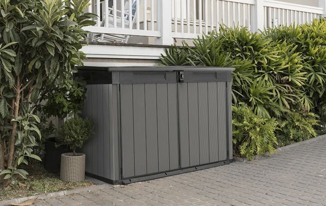 Keter Premier Jumbo Storage Shed - Grey