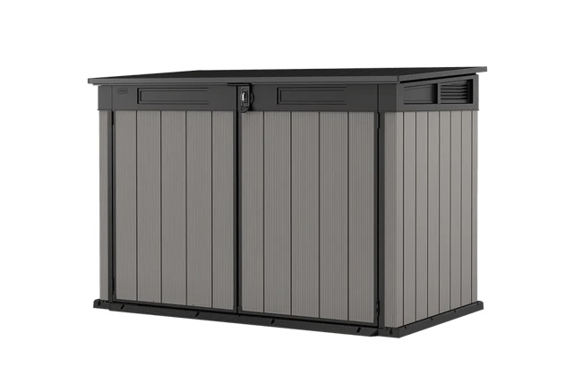 keter Premier Jumbo Storage Shed - Grey