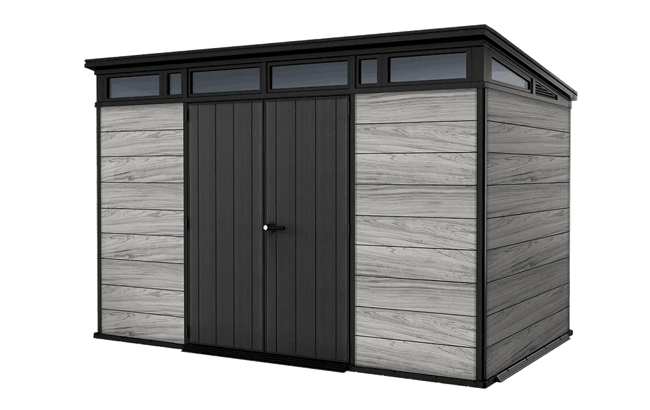 keter Signature 11x7 Storage Shed - Storm Grey