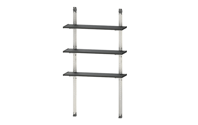 keter Storage Shed Shelf Kit 40 Inch - Black