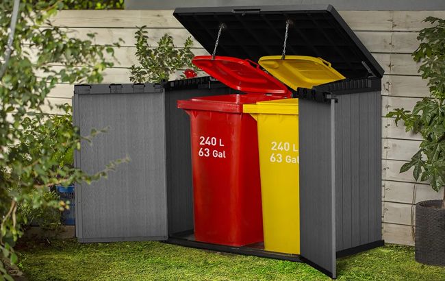 Keter Store-It-Out Darwin Storage Shed - Graphite