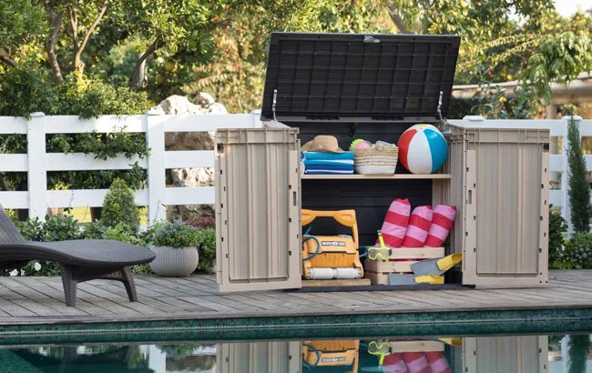 Keter Store-It-Out Midi Storage Shed - Brown